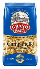 Макаронные изделия Гранд ди паста Campanelle 450г купить в Красноярске с доставкой в интернет-магазине "Ярбокс"