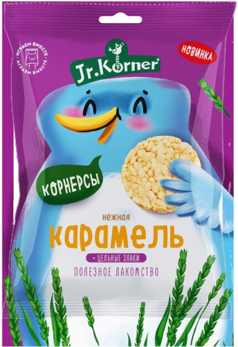 Хлебцы мини Dr. Korner рисовые карамельные, 30гр
