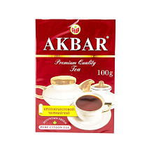 Чай черный Акбар крупнолистовой 100г купить в Красноярске с доставкой на дом в интернет-магазине "Ярбокс"