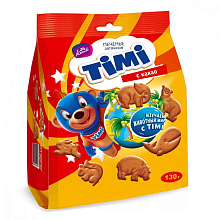 Печенье TIMI какао 130 гр купить в Красноярске с доставкой в интернет-магазине "Ярбокс"