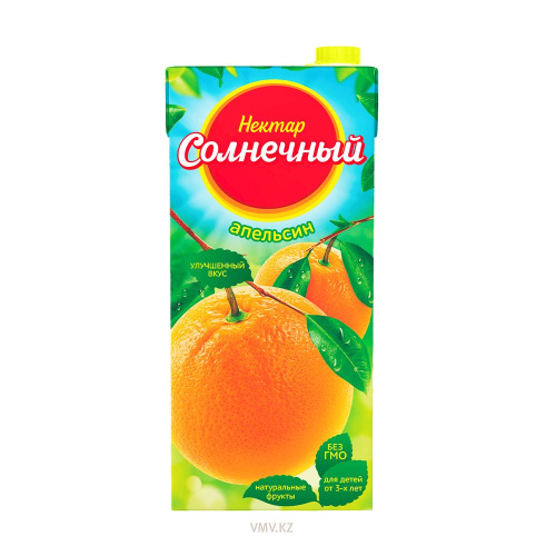 Нектар Солнечный апельсин 950мл купить в Красноярске с доставкой в интернет-магазине "Ярбокс"