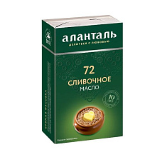 Масло сливочное № 72  БЗМЖ  Аланталь, 180 гр