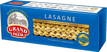 Grand di pasta Lasagne Doppia Riccia 500 г купить в Красноярске с доставкой в интернет-магазине "Ярбокс"