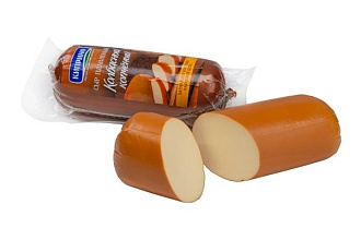 Сыр плавленый колбасный копченый 40% Киприно 300г