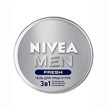 Гель для лица и рук NIVEA Men 75мл 3в1 Fresh