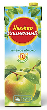 Нектар Солнечный Зеленое яблоко д/дет.питания 1,43л купить в Красноярске с доставкой в интернет-магазине "Ярбокс"