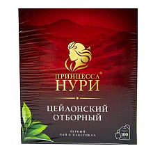 Чай черный Принцесса Нури отборный 100 пакетиков по 2г купить в Красноярске с доставкой на дом в интернет-магазине "Ярбокс"