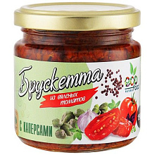 Соус Брускетта из вяленых томатов с каперсами 190г купить в Красноярске с доставкой в интернет-магазине "Ярбокс"