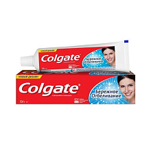 Зубная паста Colgate total бережное отбеливание, 100мл
