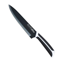 Нож Lara поварской 20,3см LR05-28 черное керамич покрытие Black Ceramic блистер