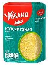 Крупа кукурузная Увелка отборная 750г купить в Красноярске с доставкой в интернет-магазине "Ярбокс"