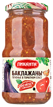 Баклажаны печеные в т/соусе Пиканта 520г купить в Красноярске с доставкой в интернет-магазине "Ярбокс"
