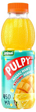 Pulpy 0,45л напиток сокосодержащий, Ананас и Манго купить в Красноярске с доставкой в интернет-магазине "Ярбокс"