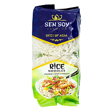 Лапша рисовая Сэн Сой в гнездах Rice Noodles 400г купить в Красноярске с доставкой в интернет-магазине "Ярбокс"