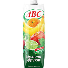 Напиток АВС Мультифрукт 1л купить в Красноярске с доставкой в интернет-магазине "Ярбокс"