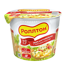 Пюре картофельное Роллтон с мясом 40г купить в Красноярске с доставкой в интернет-магазине "Ярбокс"