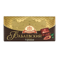 Шоколад Бабаевский  горький 100г купить в Красноярске с доставкой в интернет-магазине "Ярбокс"