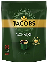 Кофе Якобс Монарх 150г купить в Красноярске с доставкой на дом в интернет-магазине "Ярбокс"