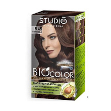 Краска для волос Biocolor 6.45 каштановый, 50мл