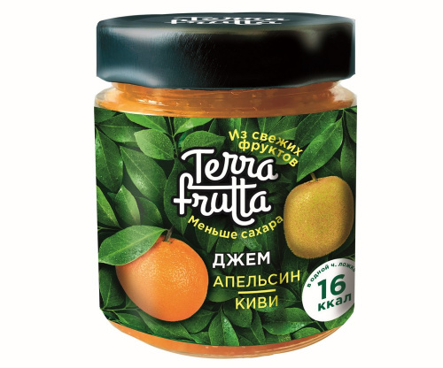 Джем Terra Frutta апельсин-киви 200г