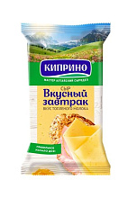 Сыр полутвердый Вкусный завтрак со вкусом топленого молока брусок 50% Киприно 180г