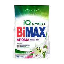 Порошок стиральный BiMax авт 3кг Ароматерапия пак