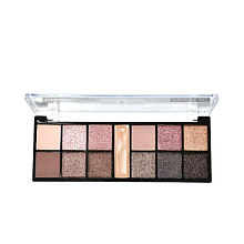 Палетка теней для век RUBY ROSE Rose nude palette 12 оттенков + праймер 9945