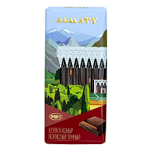 Шоколад Алматы пористый темный Рахат 90г купить в Красноярске с доставкой в интернет-магазине "Ярбокс"