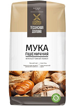Мука пшеничная Тесинская Долина высший сорт 1кг купить в Красноярске с доставкой в интернет-магазине "Ярбокс"