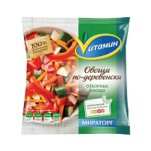 Овощи по-деревенски свежемороженые Vитамин 400г купить в Красноярске с доставкой в интернет-магазине "Ярбокс"