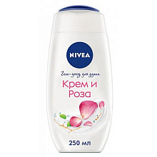Гeль-уход для душа Nivea роза, 500мл