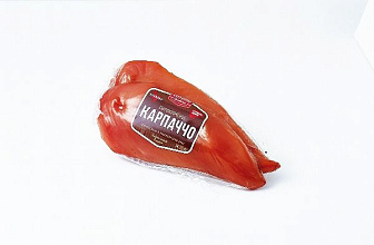 Карпаччо из мяса птицы сырокопченое Вербицкие 0,2-0,250гр купить в Красноярске с доставкой в интернет-магазине "Ярбокс"