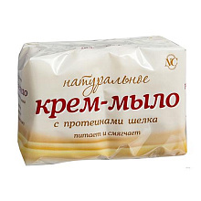 Крем-мыло Невская Косметика 100г*4 Натуральное Шелк