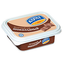 Сыр Карат плавленый Шоколадный бзмж 30%, 200г