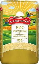 Рис пропаренный длиннозерный №1 Агоркультура 800г купить в Красноярске с доставкой в интернет-магазине "Ярбокс"