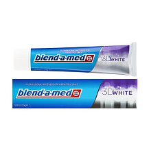 Зубная паста BLEND-A-MED 100ml 3D White Трехмерное отбеливание