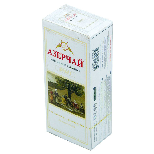Чай черный Азерчай букет 25 пакетиков по 2г купить в Красноярске с доставкой на дом в интернет-магазине "Ярбокс"