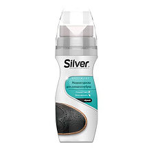 Крем-краска  SILVER-Premium восстанавливающая для нубука/замши 75ml черная