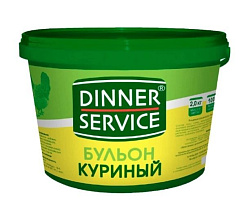 Бульон куриный Dinner Service, 2 кг купить в Красноярске с доставкой в интернет-магазине "Ярбокс"