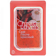 Сыр полутвердый Песто красный слайс 50% Cheese Lovers 150г