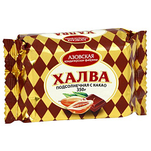 Халва подсолнечная с какао 350г купить в Красноярске с доставкой в интернет-магазине "Ярбокс"