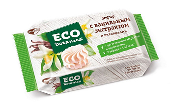 Зефир Эко ботаника с ванильным вкусом и витаминами Рот Фронт 250г купить в Красноярске с доставкой в интернет-магазине "Ярбокс"
