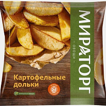 Картофельные дольки Мираторг 600г купить в Красноярске с доставкой в интернет-магазине "Ярбокс"