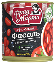 Фасоль Фрау Марта в томатном соусе  310г