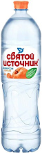 Вода Святой Источник 1,5л негазированная Персик купить в Красноярске с доставкой в интернет-магазине "Ярбокс"