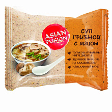 Суп Asian Fusion "грибной с яйцом" Си-Проджект 12 г купить в Красноярске с доставкой в интернет-магазине "Ярбокс"