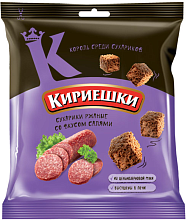 Сухарики Кириешки со вкусом салями, 40 гр купить в Красноярске с доставкой в интернет-магазине "Ярбокс"