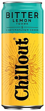 Напиток газированный Тоник Чиллаут Биттер лимон, 330мл купить в Красноярске с доставкой в интернет-магазине "Ярбокс"