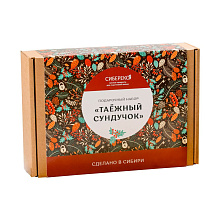 Подарочный набор Таежный сундучок Сибирьэко купить в Красноярске с доставкой на дом в интернет-магазине "Ярбокс"