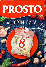 Ассорти риса Просто бурый, длинный, круглый, пропаренный 8*62,5г (4вида по 2шт) купить в Красноярске с доставкой в интернет-магазине "Ярбокс"